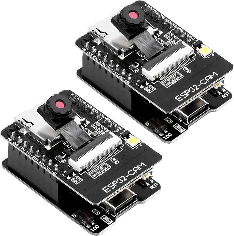 diymore ESP32-CAM fejlesztői csomag USB-C, WiFi/Bluetooth, 8MB, kamera modul