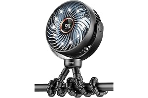 Stroller Fan: Twisted Travel Fan to cool breeze wherever you go