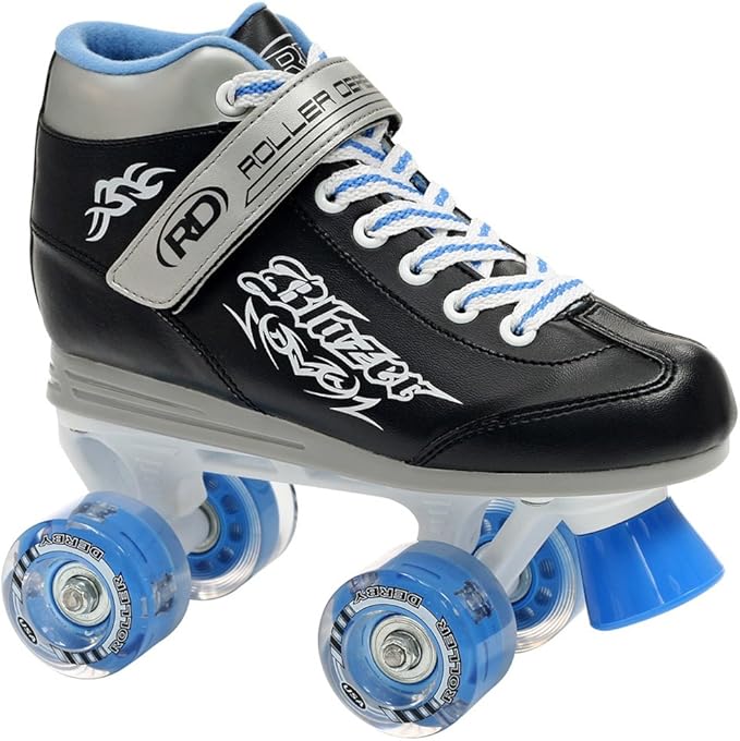 Roller Derby Blazer Boy's Lighted Wheel Roller Skate (1) Childrens Roller Skates