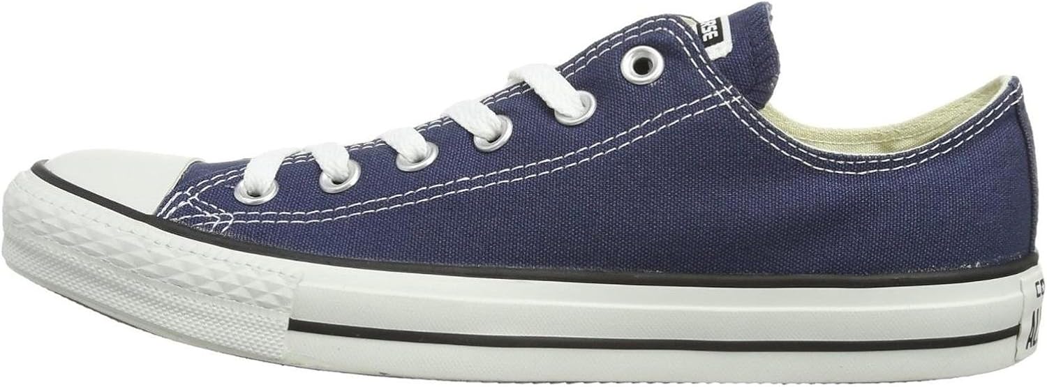Miniatura 2 de Converse Womens All Star Ox Low Chuck Taylor Chucks Sneaker Trainer - Navy
