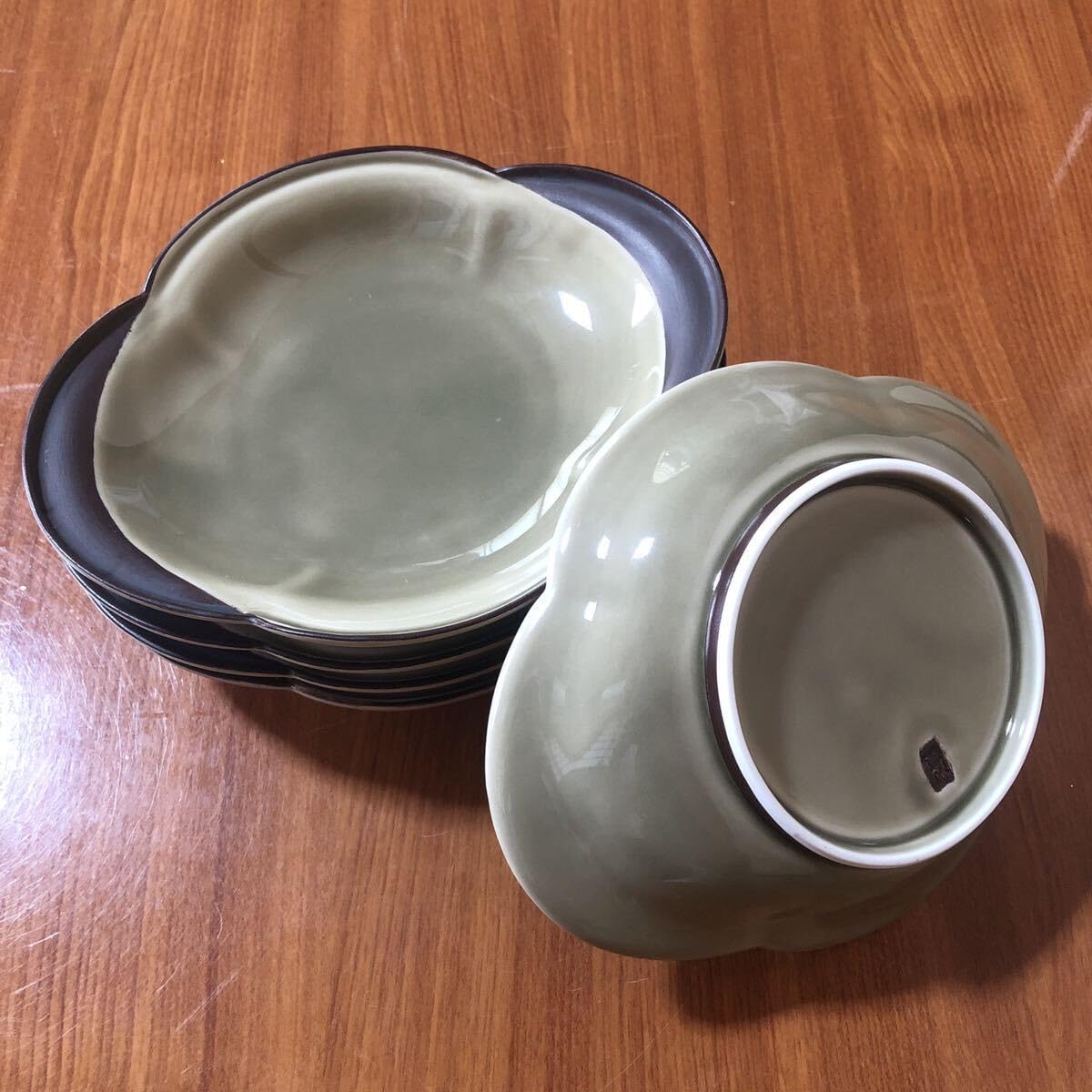 深川製磁 茶灰釉 小皿 刺身皿 取皿 銘々皿 耳付き 深皿 小鉢 深川 Amazon.co.jp: 深川製磁 茶灰釉 小皿 刺身皿 取皿 銘々皿 耳付き