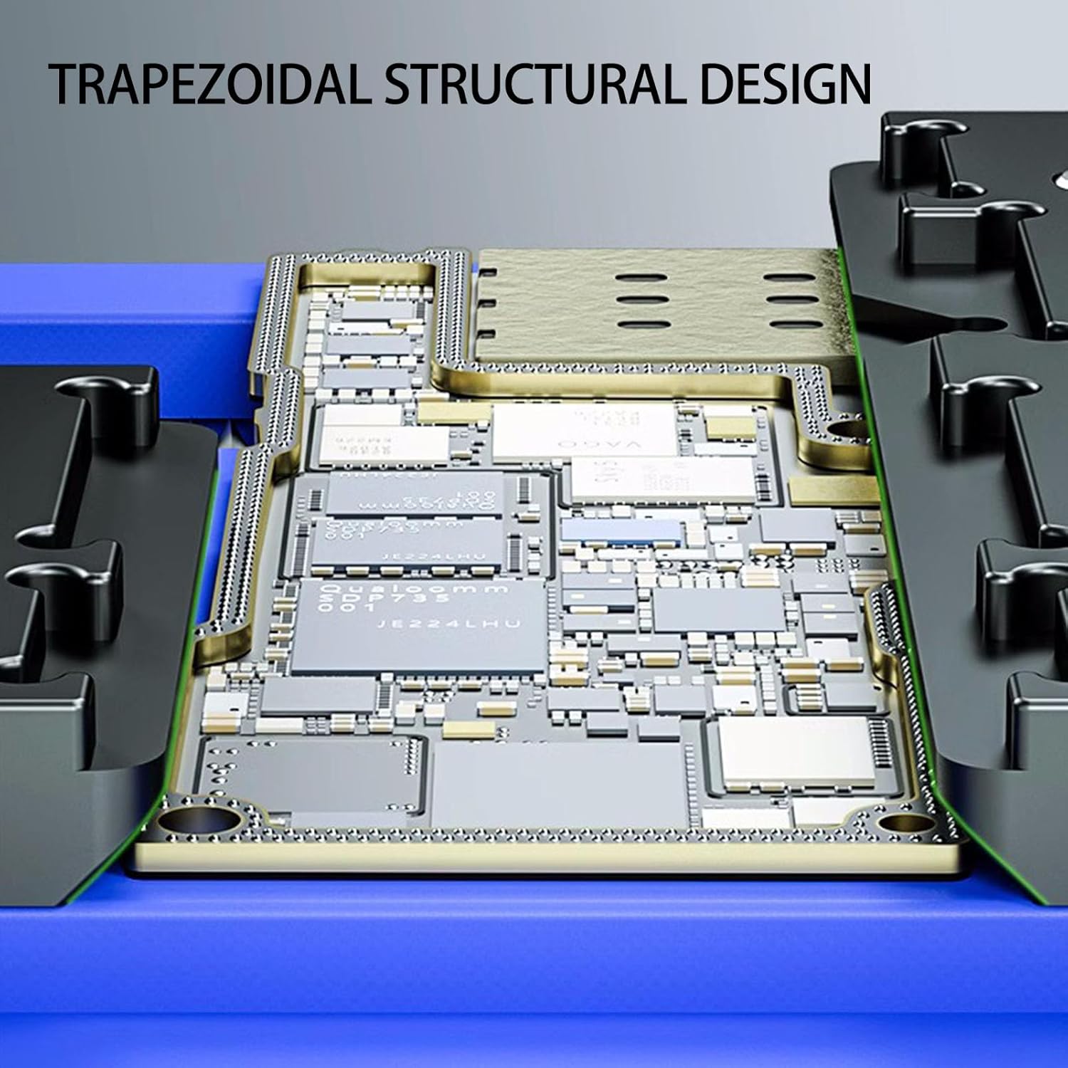 プロフェッショナル PCB 修理スタンドツール調整可能な回路基板ホルダーダブルベアリング器具携帯電話