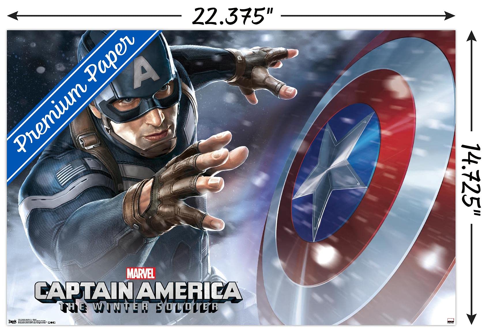 Amazon.com: Trends International Marvel - Captain America - The