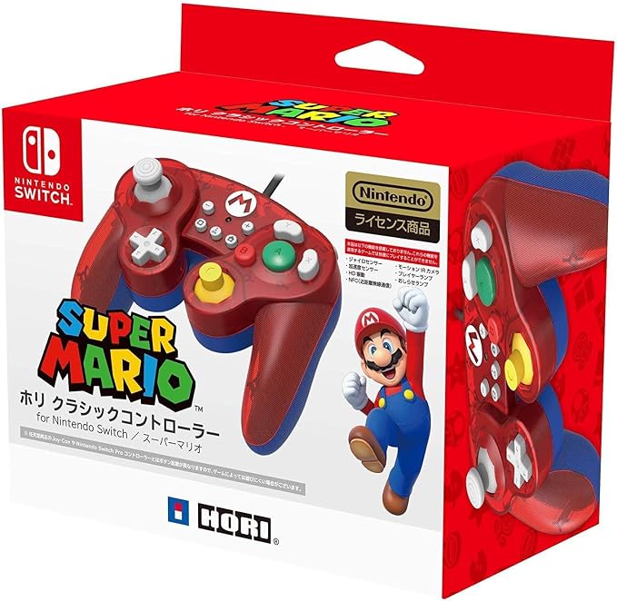 HORI ホリ クラシックコントローラー for Nintendo Switch マリオ ...