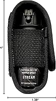 Vista 7 de Redd, Tactical OC/CS - Spray de pimienta y funda de nailon, Flip Top Stream (2 onzas)