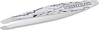Tweezerman Mini Slant Tweezer Marble Pattern, 0.5984 Ounce