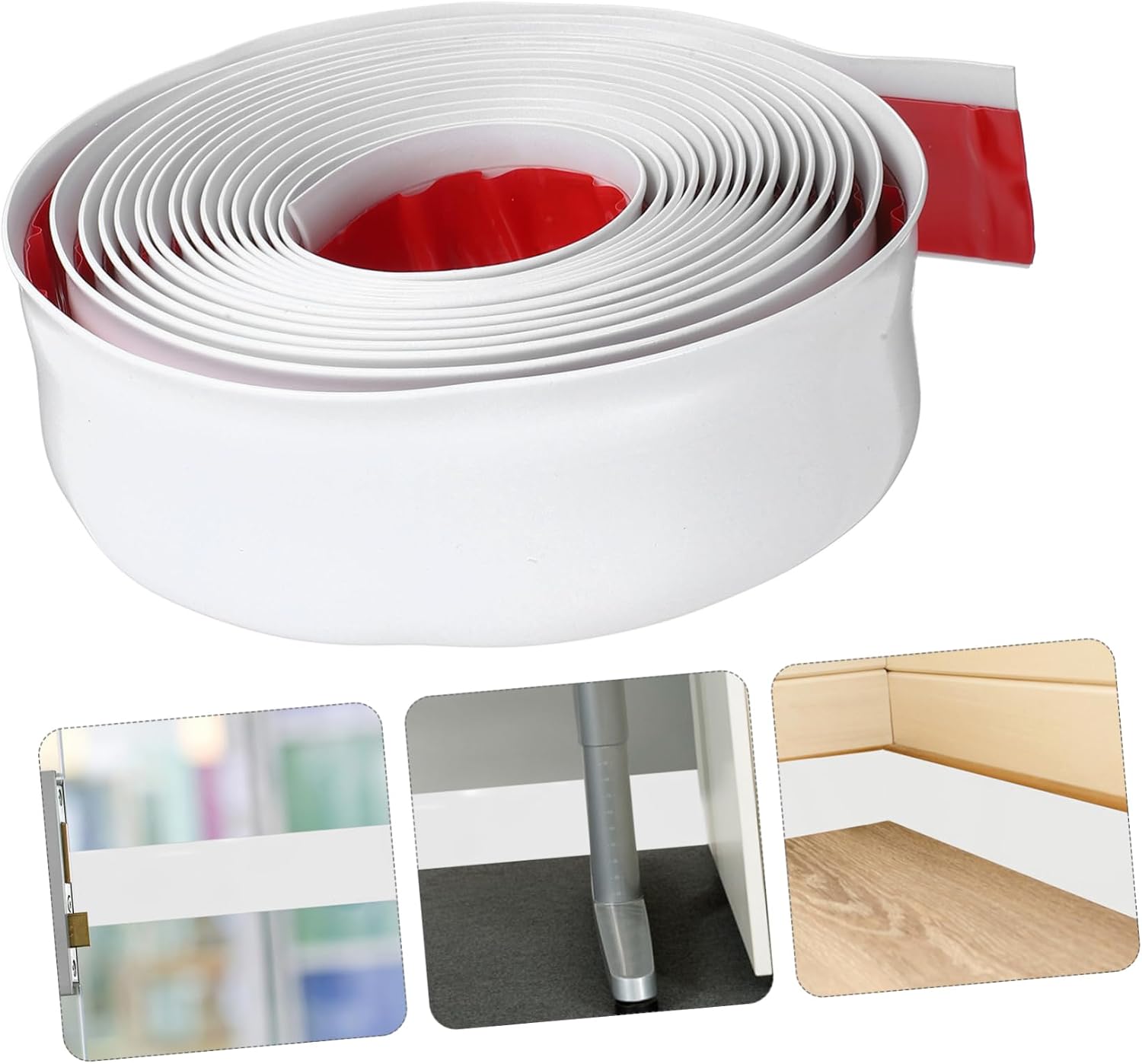 ARTIBETTER Peel Stick Baseboard Molding Self-Adhesive Wall Trim Stylish Home Decor Panel