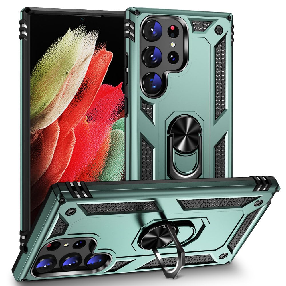 Seacosmo Cover Samsung S22 Ultra 5G, 360 Gradi Antiurto S22 Ultra - Foto 8