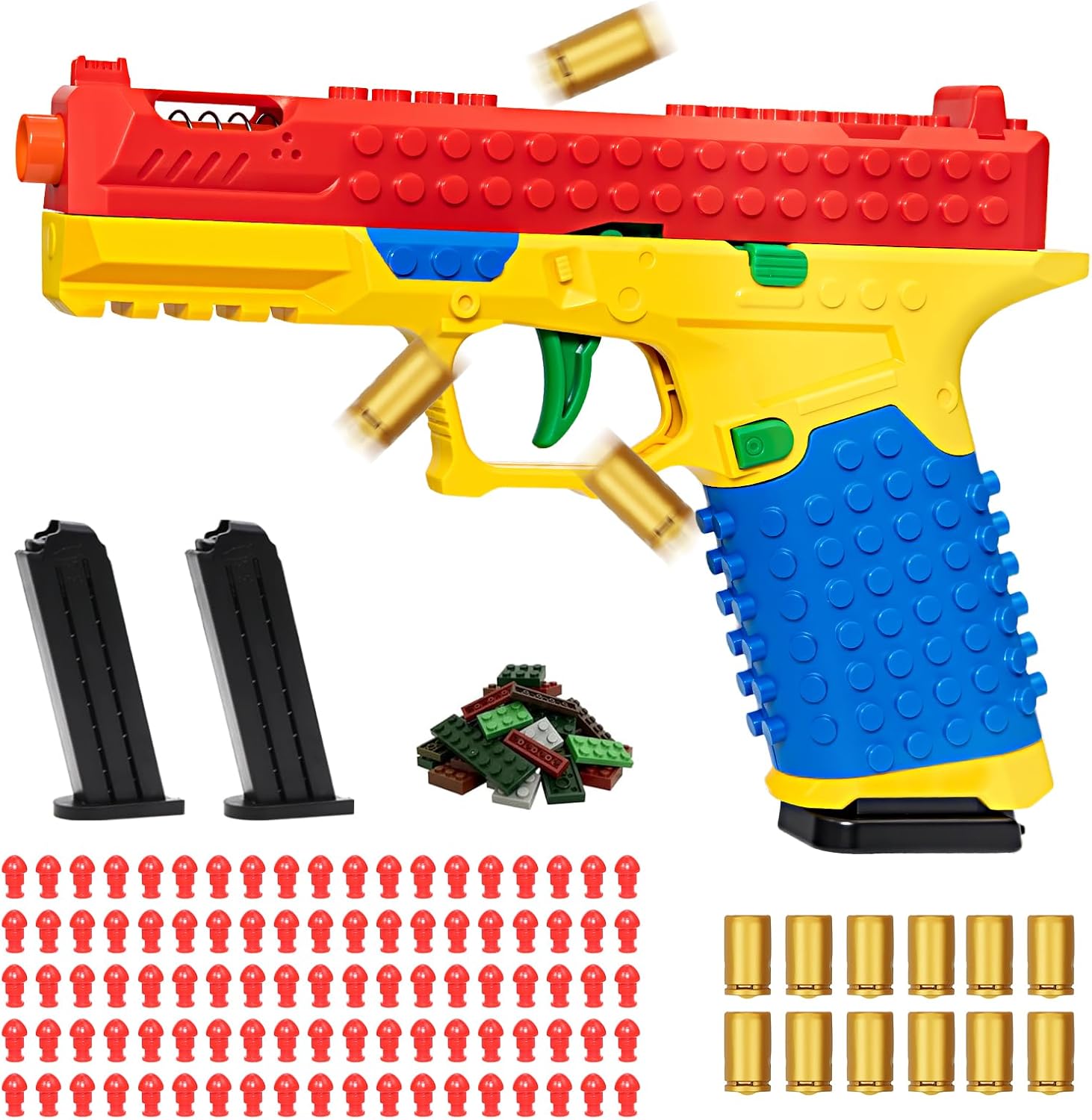 Toy Shell Gun Amazon.com: Spcozgil Automatic Shell Ejecting Toy Gun Pistol, DIY ...