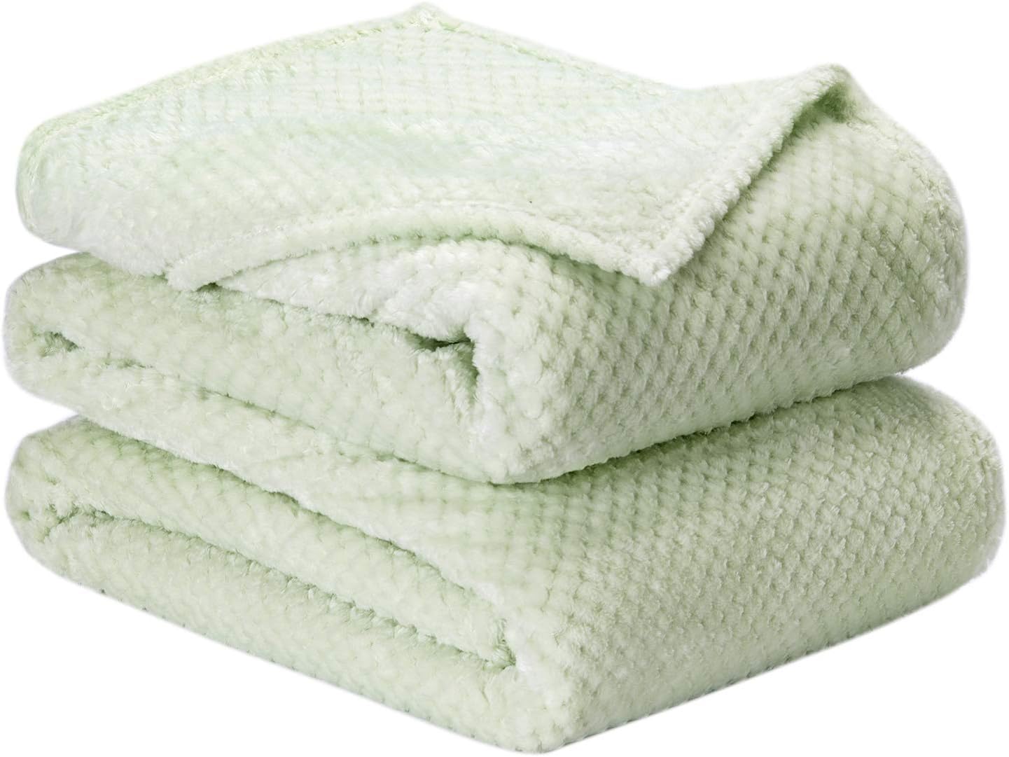 Fuzzy Throw Blanket, Plush Fleece Blankets for Adults