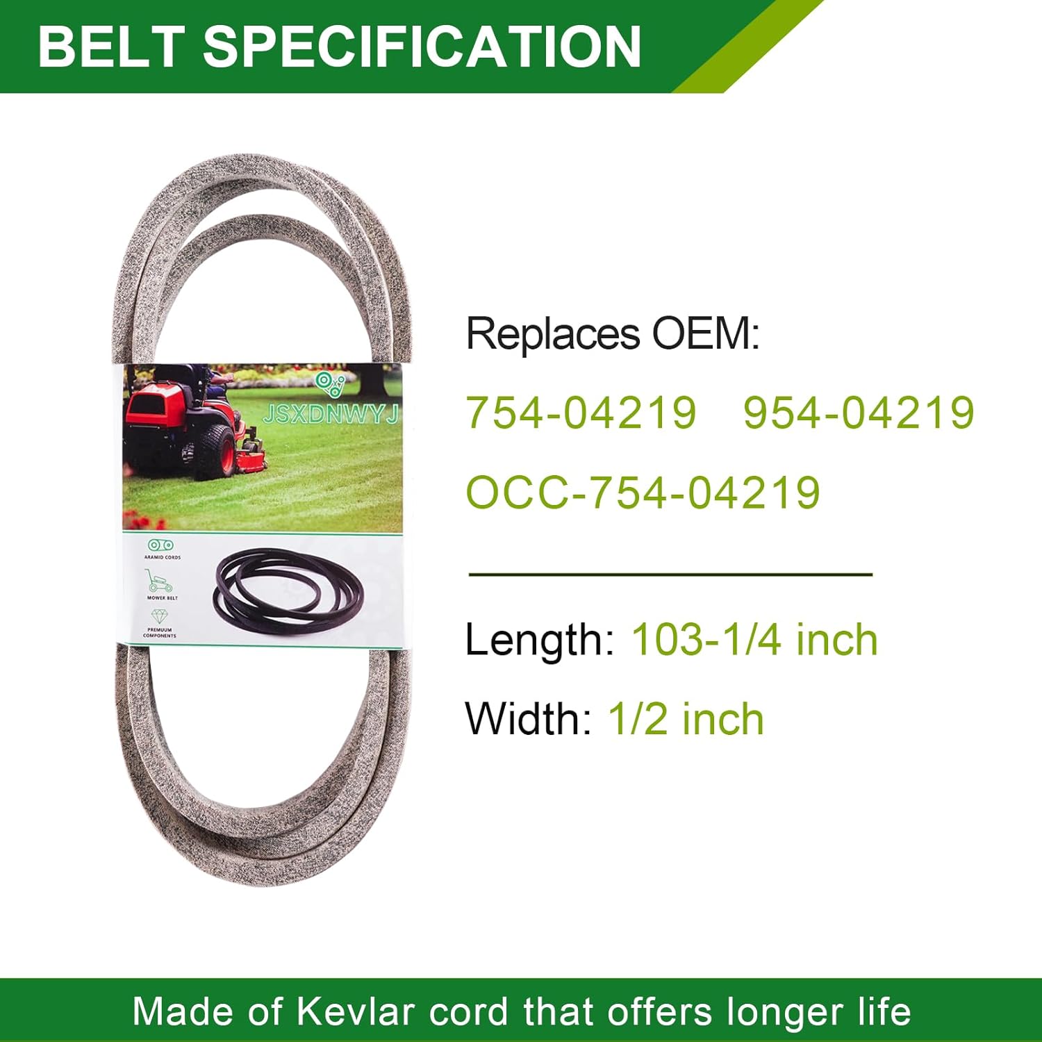 46 Inch Mower Deck Rebuild Kit - Fits Cub Cadet LTX1045 LTX1046 Craftsman MTD LT2000 LT2200 Troy Bilt Horse XP 46" 2 Spindles (918-04865) 2 Blades (742-04244) 1 Belt (954-04129) 2 Idlers(756-04129)