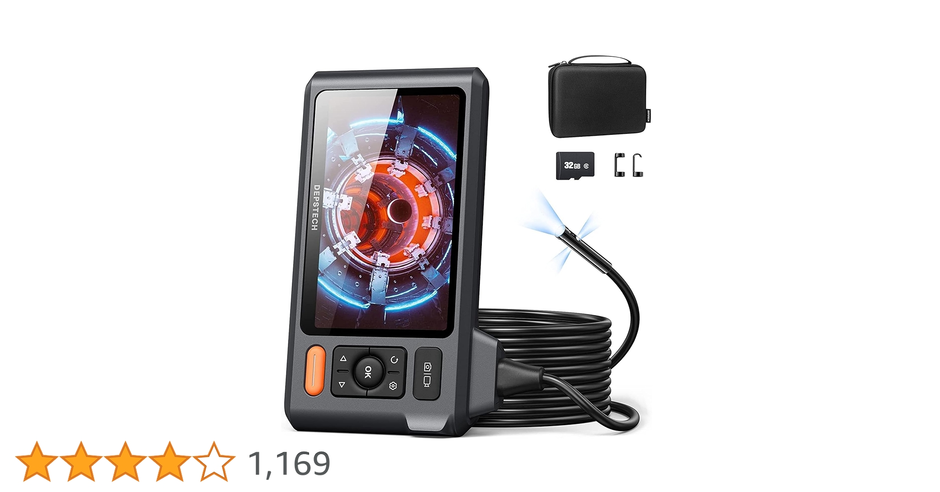 Amazon.co.jp: 【トリプルレンズ 】 DEPSTECH ファイバースコープ