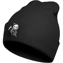 Ghost Type Anime Embroidered Hat,Cool Hats,Ghost Goth Baseball Cap,Gifts for Dad, Mom, Boyfriend/Girlfriend