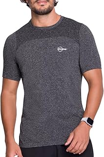 Camiseta Academia sem Costura Sport Masculina Fitness Selene