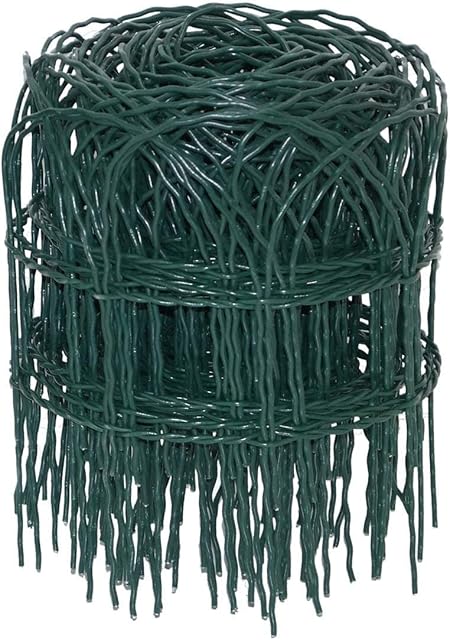 Floralcraft® Green PVC Coated Wire Garden Border Fencing Roll - 10m x 0.25m