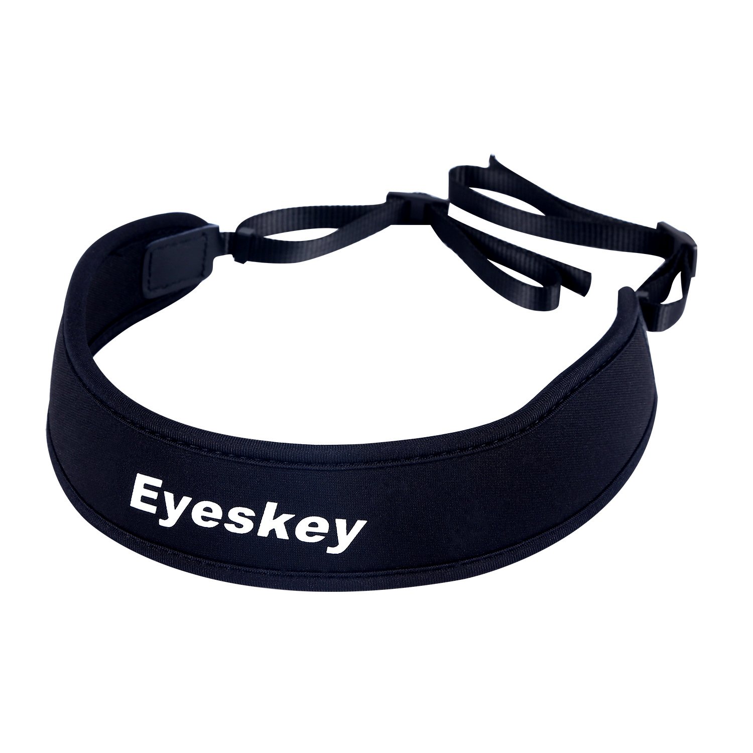 Eyeskey Soft Black Universal Camera/Binoculars Shoulder Strap Neck Belt, Comfortable and Stylish