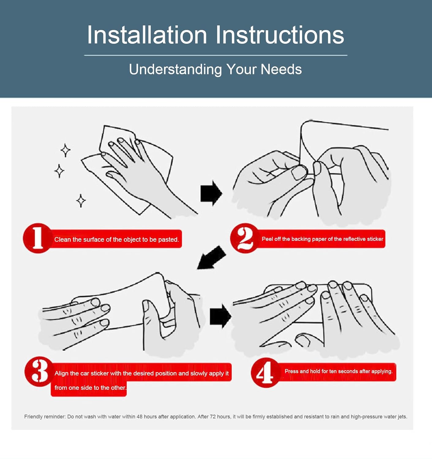 Reflective Tape, 2 Inch X 164 Fee Reflective Tape Outdoor Waterproof Conspicuity for Trailer, Cars