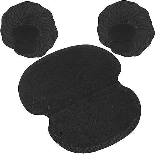 Miniatura 9 de 60 almohadillas negras para sudar axilas, almohadillas portátiles que absorben el sudor, cómodas e insípidas, invisibles, sudorosas y pegajosas