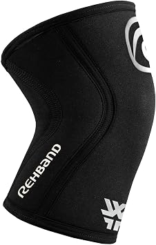 Rehband x World Fitness Project 5mm Knee Sleeves for Functional Training, Cross-Training & Powerlifting, WFP Edition, Unisex