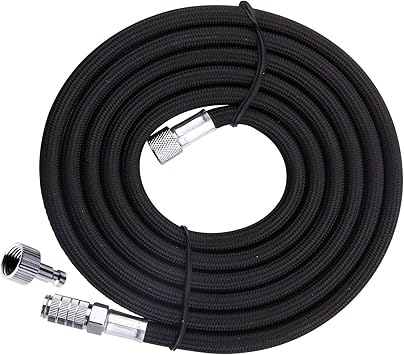 Fengda Airbrush Hose 3m BD-30 with Standard 1/8 Fittings on Both Ends with Quick Disconnect