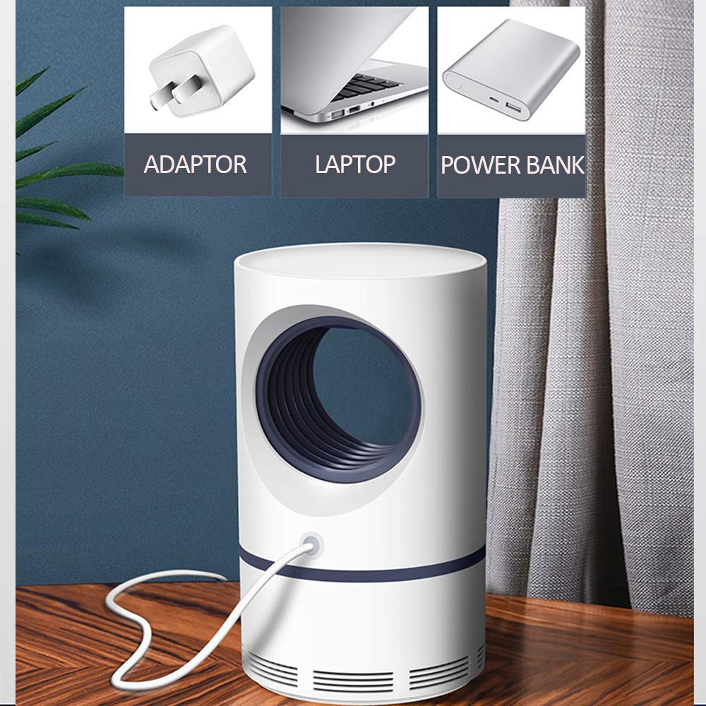 Moskito-Mörder, elektrische LED-Moskito-Mörder-Lampe, Nachtlicht, USB-Insektenvernichter, Mückenfalle, Laterne, abweisende Lampe