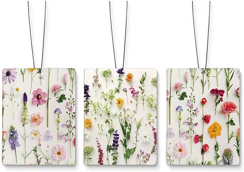 Miniatura 29 de Ambientador Rosa Femenino de Guepardo para Automóvil, Moderno Retro Leopardo Lucky 8 Ball Ambientador Colgante 3 Piezas para Coches, Armario, Cajón,