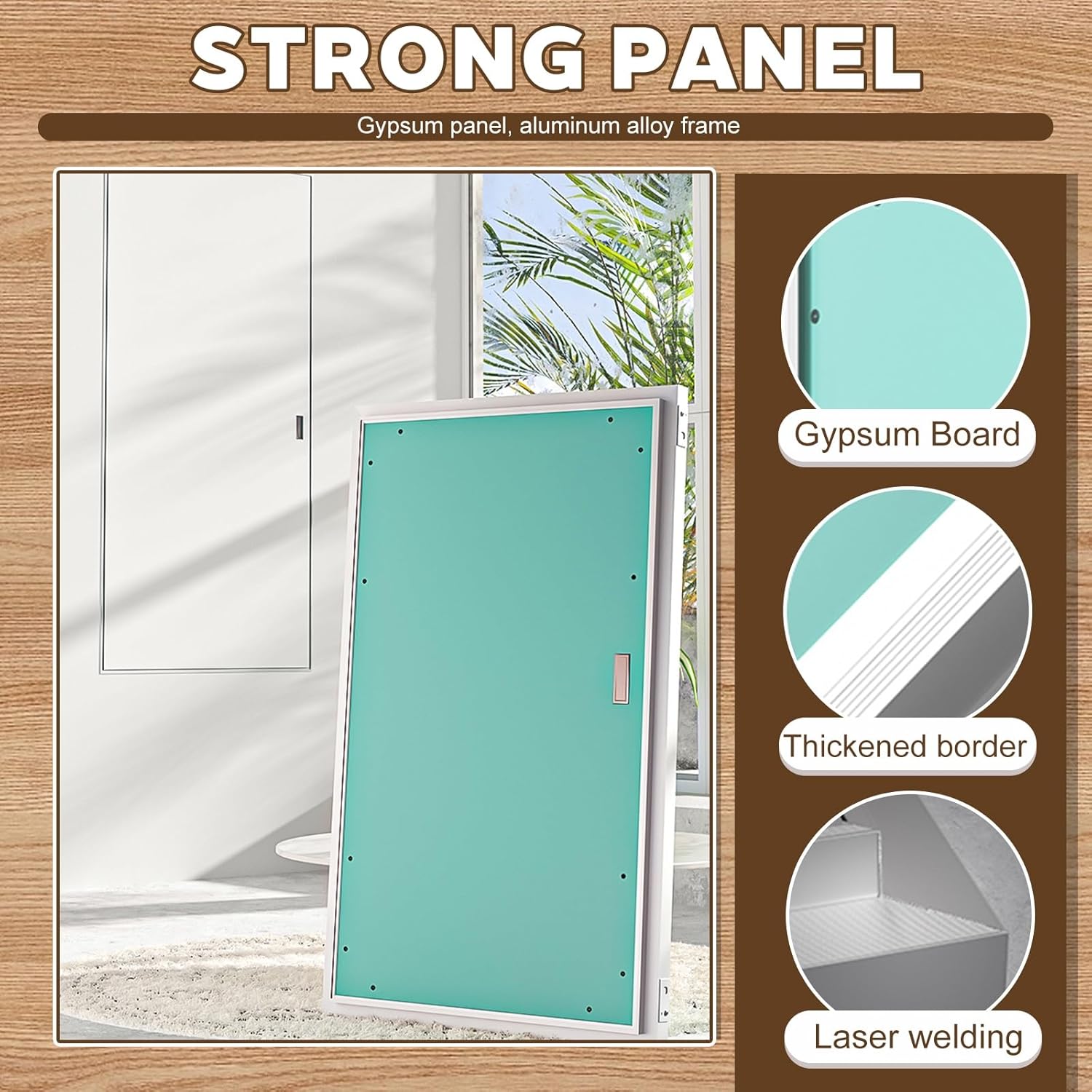 Access Panel/Door for Drywall,Concealed Door Electrical Plumbing,Ceiling Access Panel,for Heating Replacement/Plumbing Examine