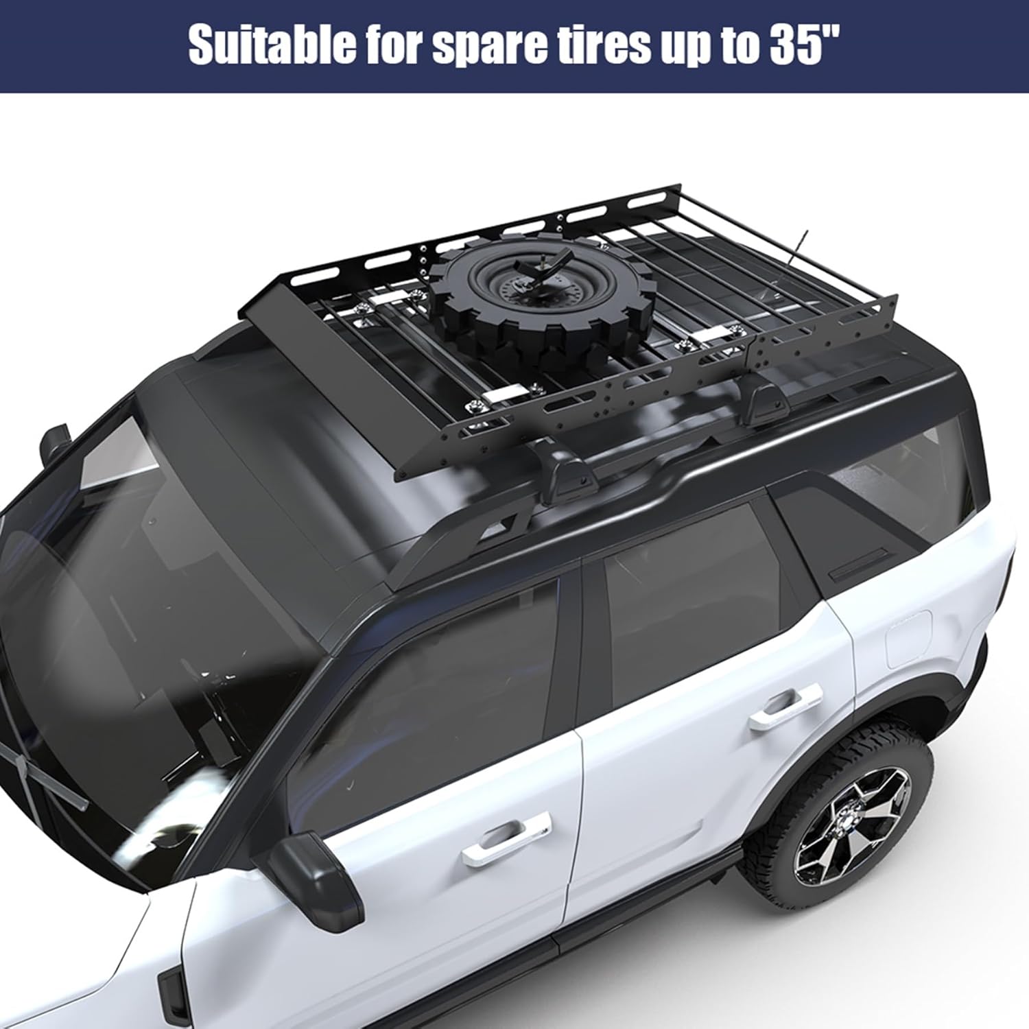 Universal Spare Tire Carrier for Roof Rack Platforms Lebanon Ubuy