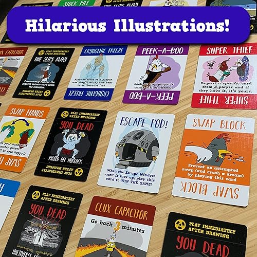 Miniatura 3 de Crashstache Games Chicken Time Warp - Divertido juego de fiesta de viaje en el tiempo para adultos, adolescentes y niños