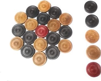 Carrom Board Jumbo 28mm Vintage Plywood Approved by Carrom Federation of India & International Carrom Federation
