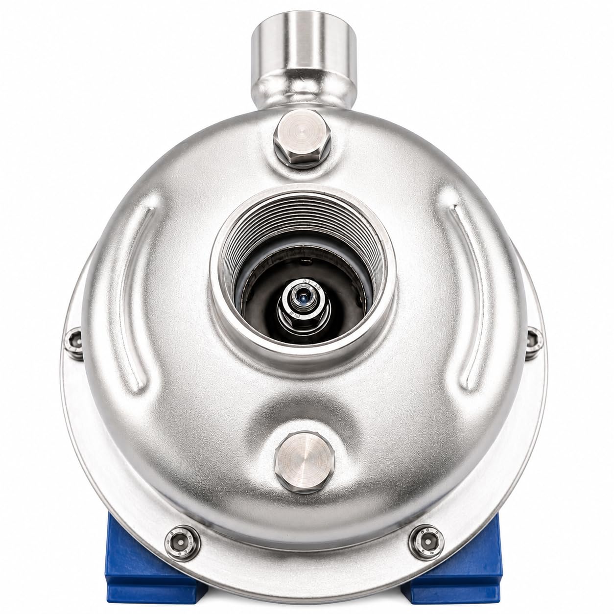 Ampika FCP 1,0/12-АМ 380V - Bomba Centrífuga Autocebante de Acero Inoxidable AISI 304, Apta para Uso Alimentario (Agua, Leche, Zumos), Caudal 1000 L/h, IP55