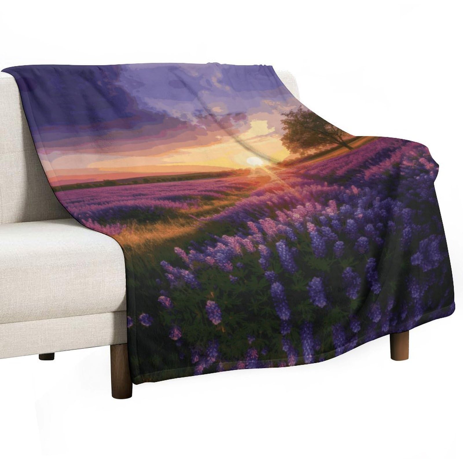 Couverture polaire pour canapé douce et légère, fini les frissons sur le lit et sofa