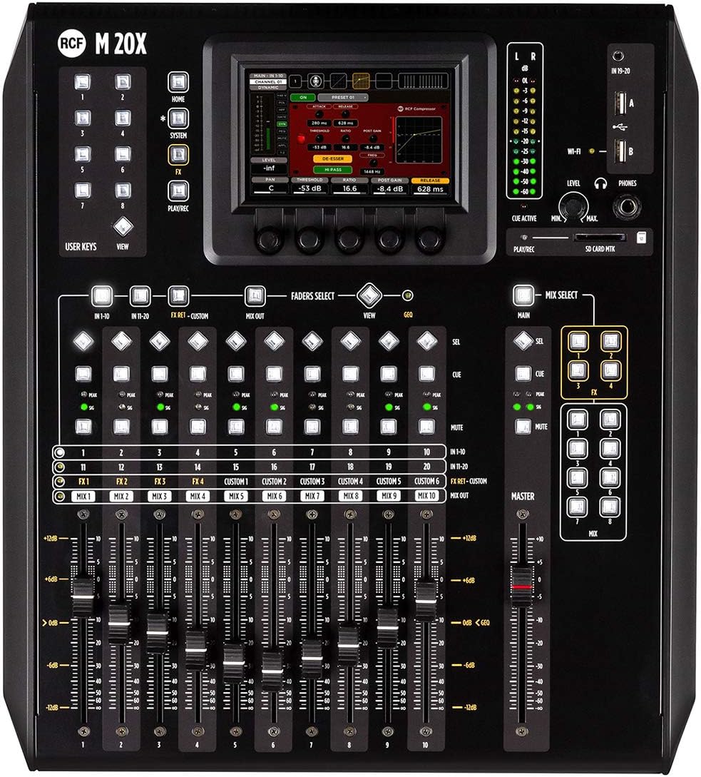 M 20X 90-240 V Digital mixer 20 input channels