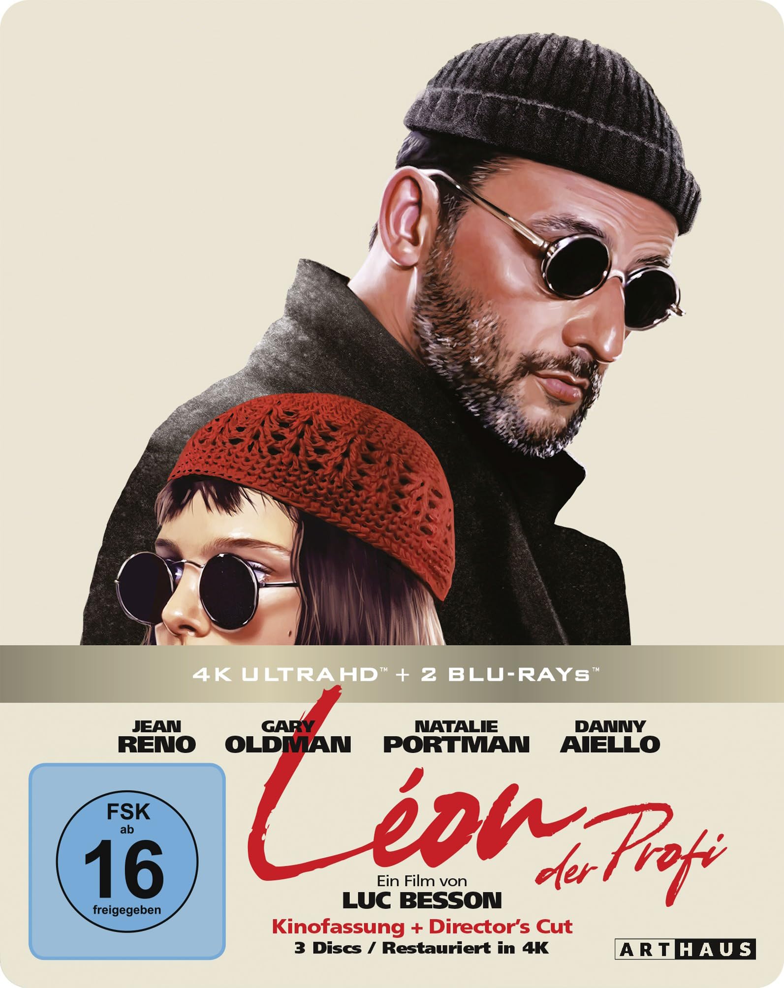 Leon - Der Profi Limited (4K-UHD + 2 Blu-rays)
