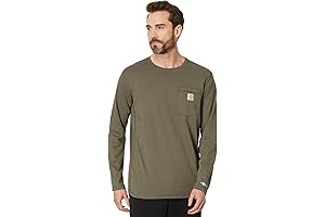 Carhartt Men's Force Relaxed Fit Midweight Long-Sleeve Pocket T-Shirt