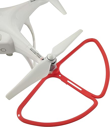 Miniatura 2 de Sea jump Protector de hélice de liberación rápida para DJI Phantom 4/4 Pro Quadcopter Blanco y Rojo