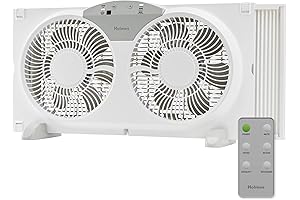 HOLMES Digital 9" Window Extractor Fan for Home and Office