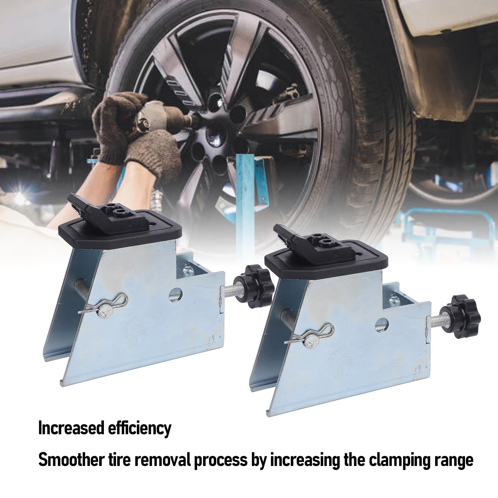 Dioche et Adaptateur de Changement de Pneu de Moto Durable ; Adaptateur Efficace pour Machine à Changer Les Pneus de Voiture et de VTT.