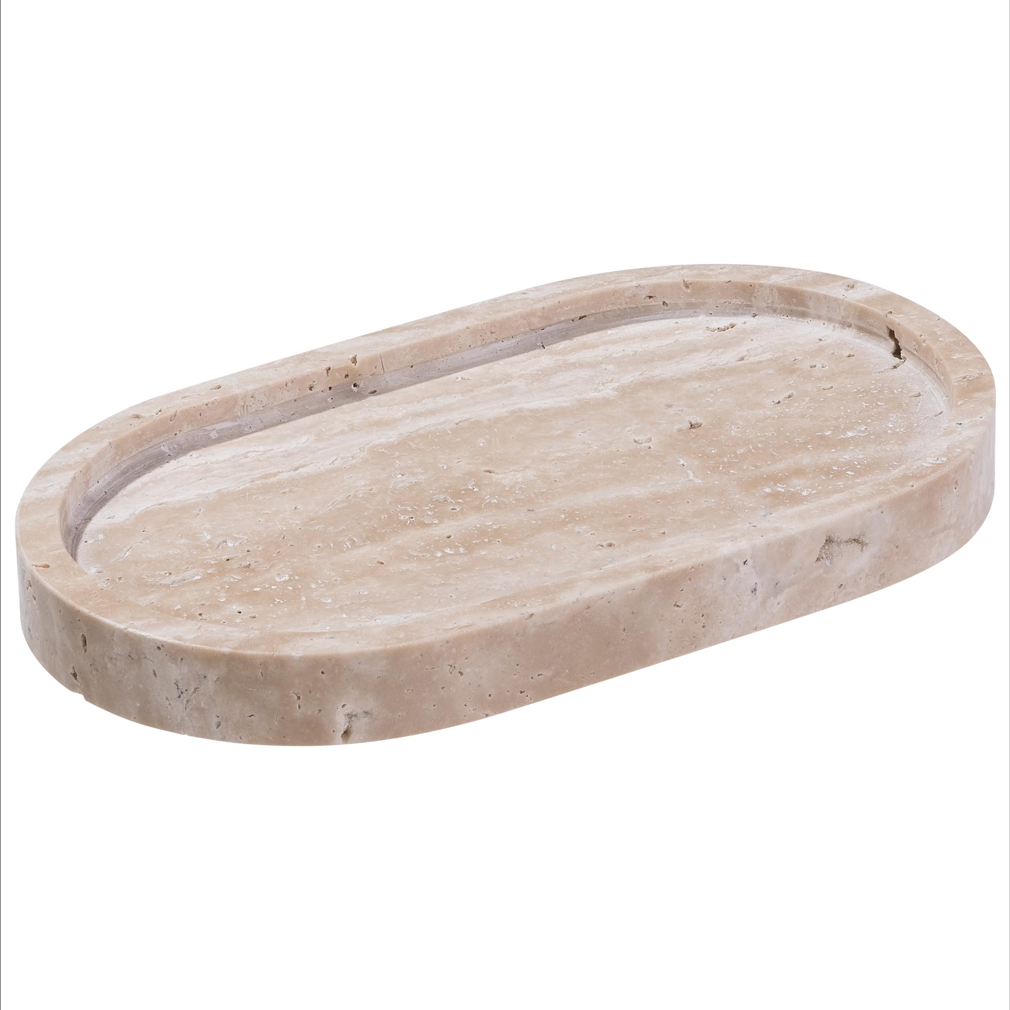 Xbopetda Natural Rattan Oval Tray - Bathroom & Vanity Organizer, Hand Woven Decorative Serving Tray - View #10