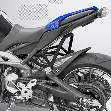 Motorcycle Rear Passenger Foot Peg Sub-cage for MT-09 FZ-09 /Tracer 2013-2020 MT09 FZ09 Crash Bar Protector Black