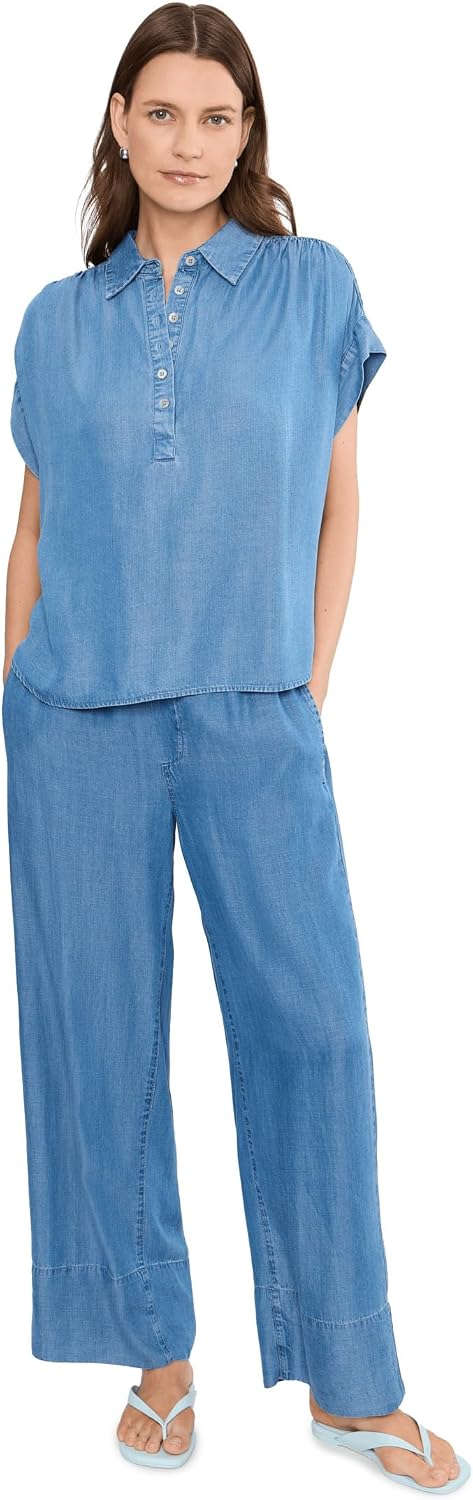 Liverpool Los Angeles Cinch Waist High-Rise Pull-On Pants 28in Inseam