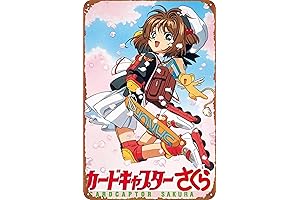 CardCaptor Sakura: Nostalgic Tin Poster for Anime and Manga Enthusiasts
