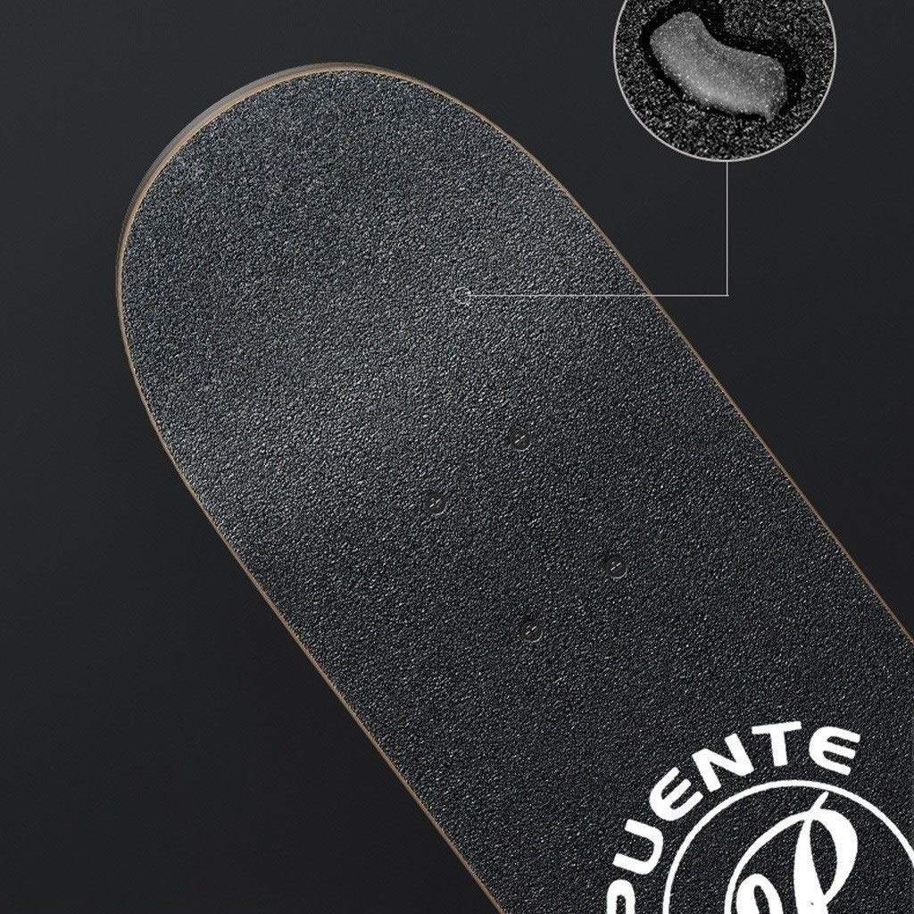 Lgan Skateboard Erwachsene, 31x8in Ahorn Longboard Kinder, Anfänger Skateboard Deck, Mädchen Pennyboard (Color : FF)