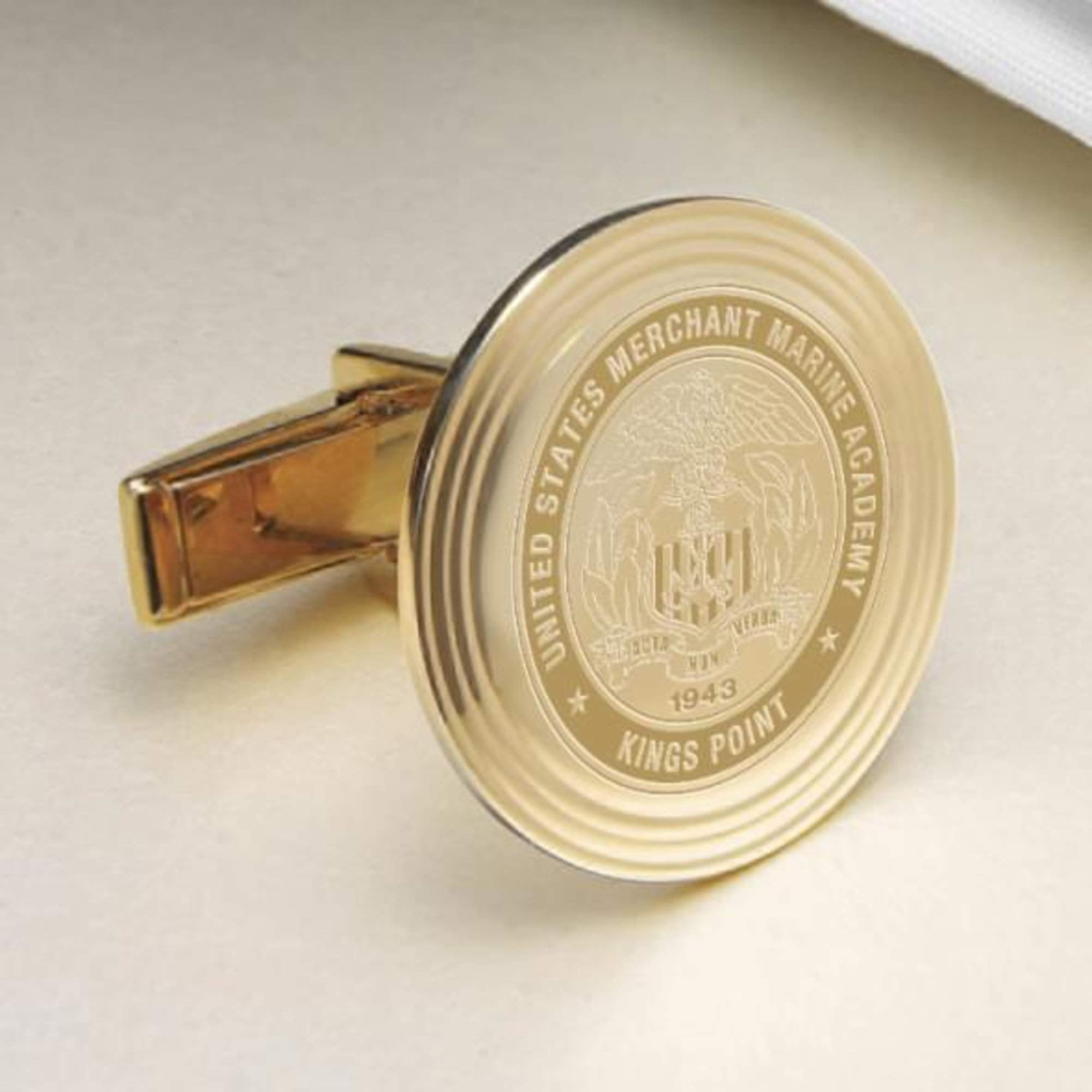 Merchant Marine Academy 18K Gold Cufflinks