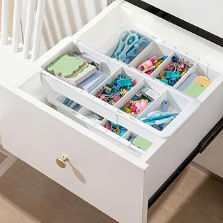 BrightRow 3 Pcs Expandable Deep Drawer
