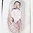 Happiest Baby SNOO Sleep Sack - 100% Organic Cotton Baby Swaddle Blanket - Doctor Designed Promotes Healthy Hip Development (Rose Planets, X-Large)