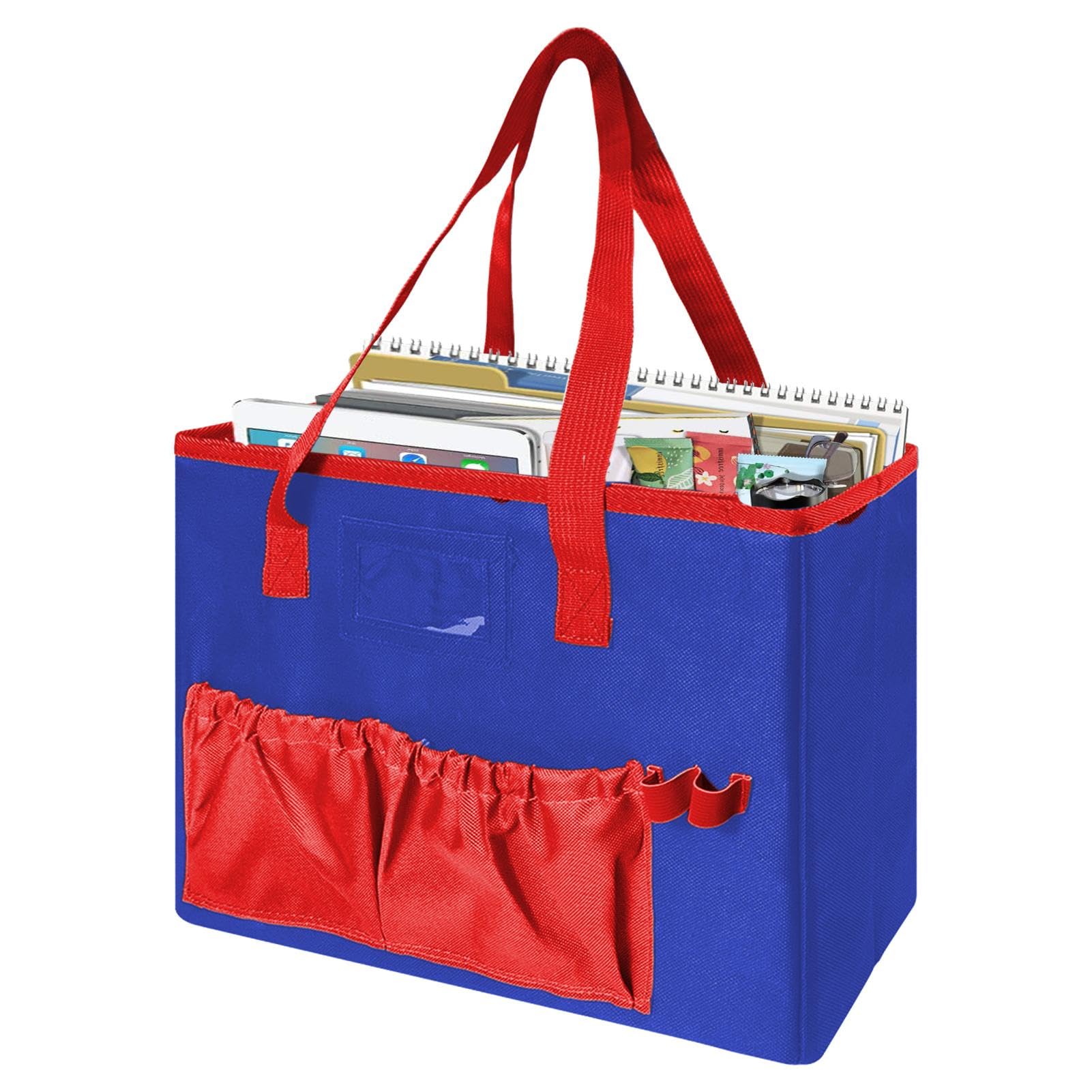 Sac de transport multifonction pour scrapbooking étanche à poignées renforcées