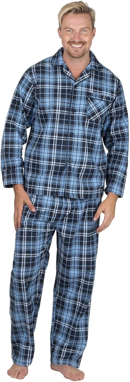 Insignia Mens Reactive Dye Flannel Pyjamas 100 Cotton Pyjama Sets Nightwear Chefhouseresort Com Np