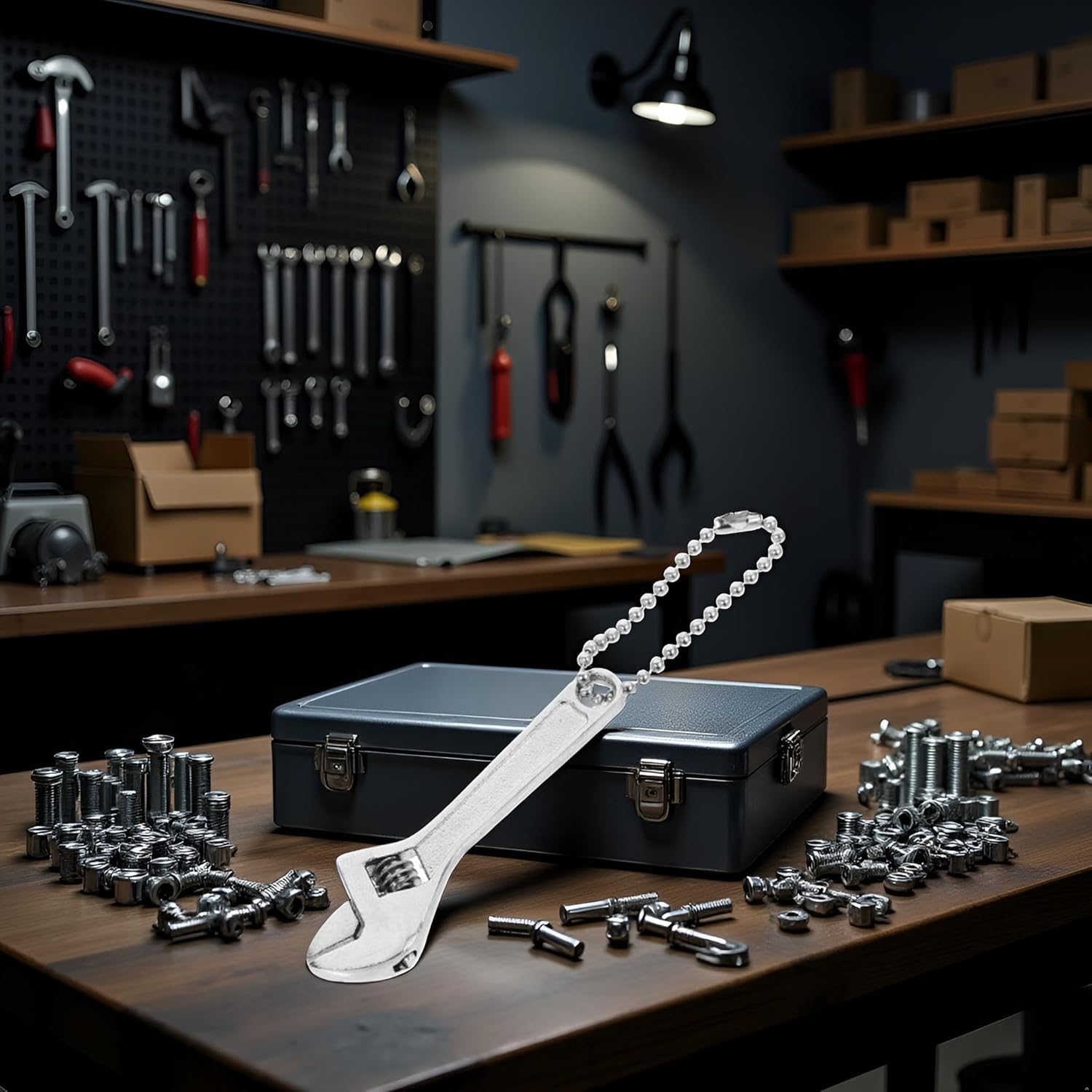 1Pc Silver Mini Adjustable Wrench Adjustable Spanner,Mini Repair Maintenance Hand Tool for Tightening or Loosening,Nuts and Bolts,Wrenches,Power and Hand Tools,Small Shifting Spanner