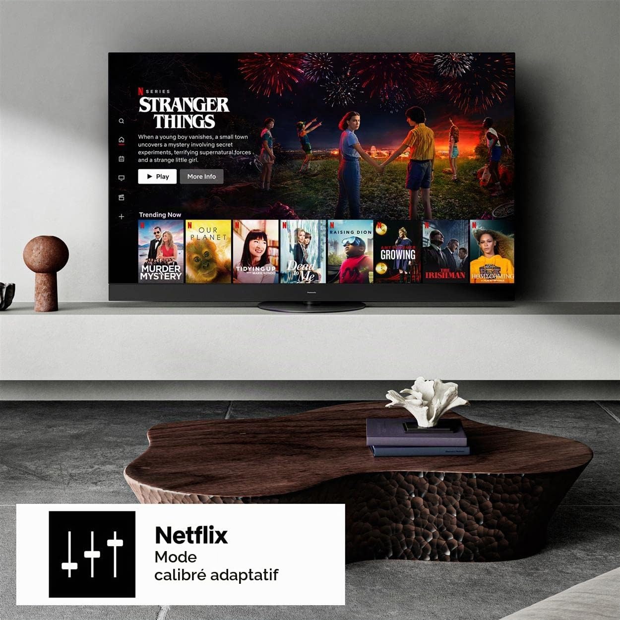 Panasonic TV OLED | TX-42LZ800E, Processeur HCX Pro AI (Intelligence Artificielle), Dolby Vision, Smart TV, Google Assistant intégré, Mode Filmmaker, Son Surround, 4K HDR, Noir, Version FR/EU